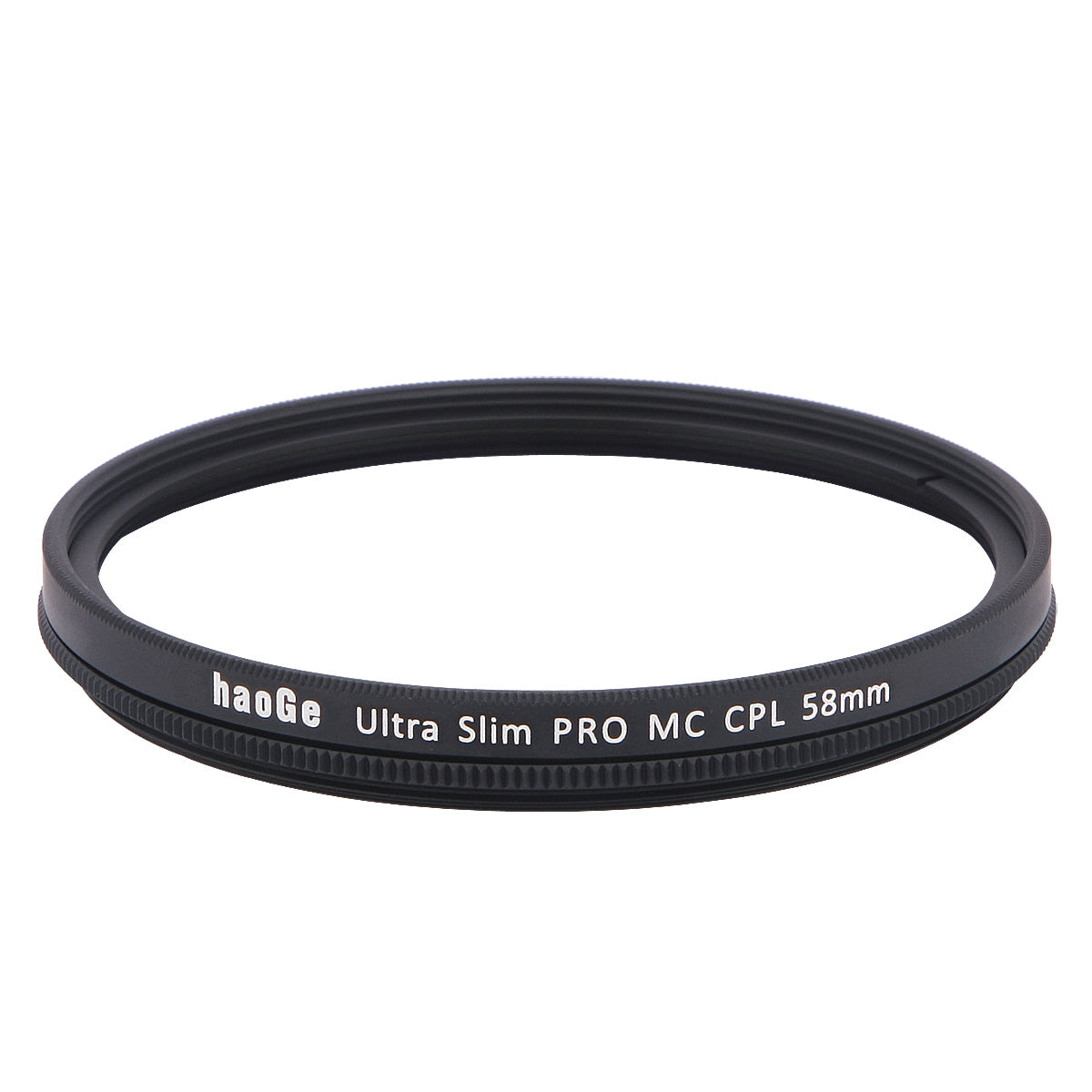 Haoge 58mm MC CPL Multicoated Circular Polarizer Polarizing Lens Filter for Canon Nikon Sony Minolta Pentax Olympus Panasonic Leica Zeiss Tamron Digital Camera DSLR Lens