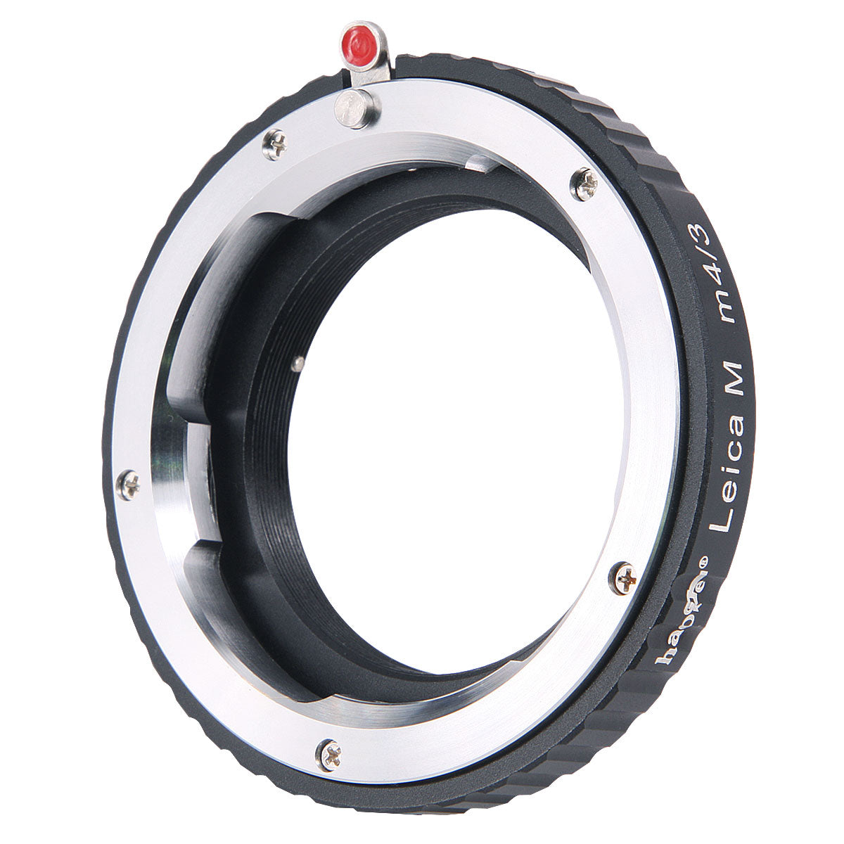 Haoge Manual Lens Mount Adapter for Leica M LM Lens to Olympus and Panasonic Micro Four Thirds MFT M4/3 M43 Mount Camera