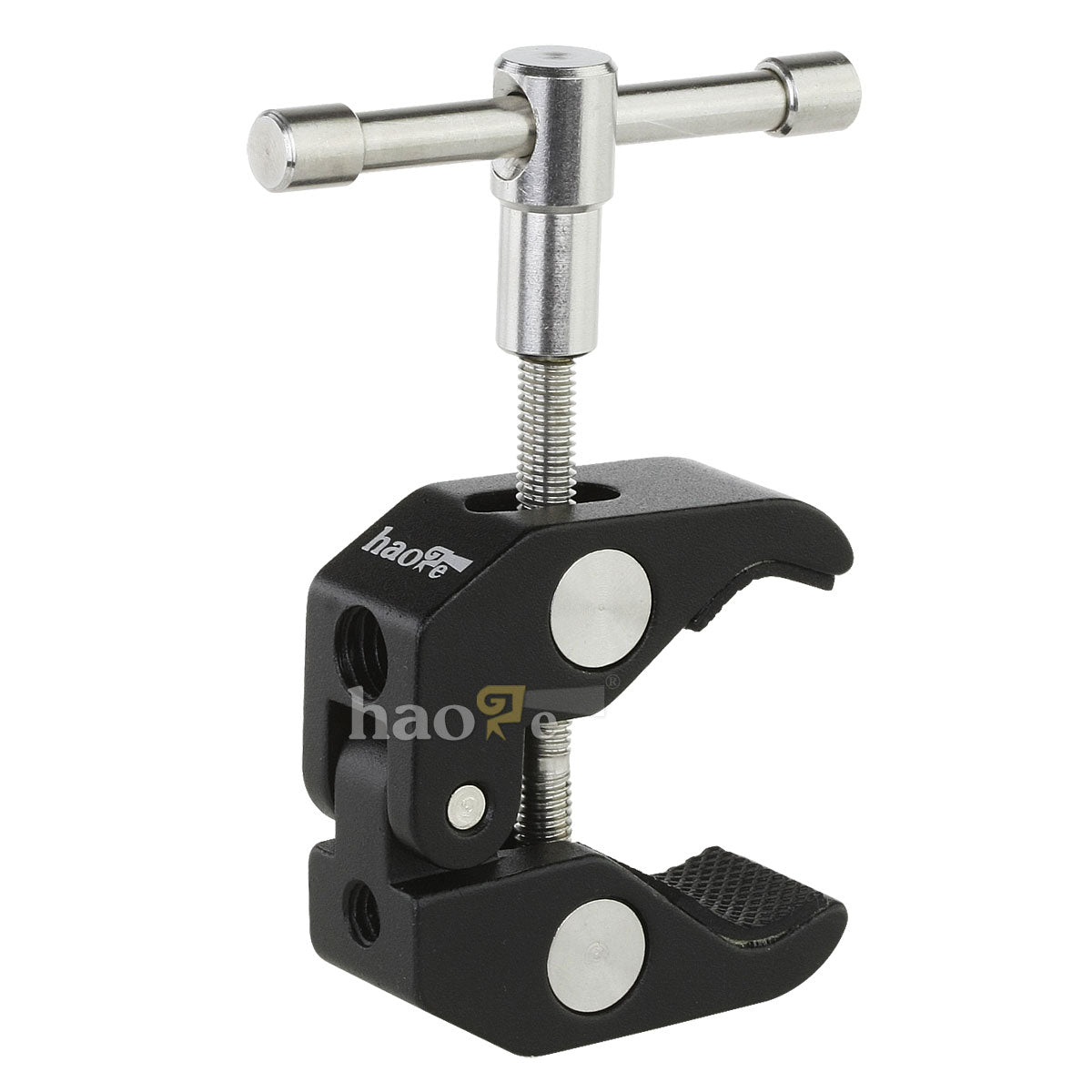 Haoge Large Super Clamp with 1/4" 3/8" Screw Thread for LCD Monitor DSLR Camera DV Tripod