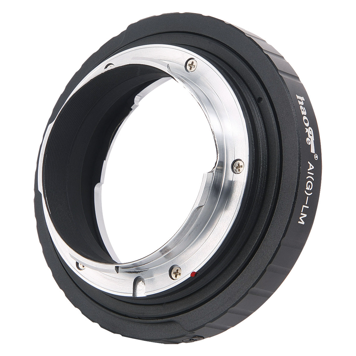 Haoge Lens Mount Adapter for Nikon Nikkor AI / AIS / G / D Lens to Leica M-mount Camera such as M240, M240P, M262, M3, M2, M1, M4, M5, CL, M6, MP, M7, M8, M9, M9-P, M Monochrom, M-E, M, M-P, M10, M-A
