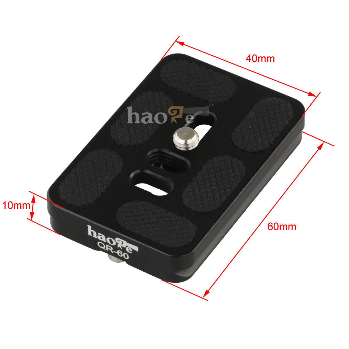 Haoge 60mm QR Lens Plate Quick Release Arca Swiss Compatible