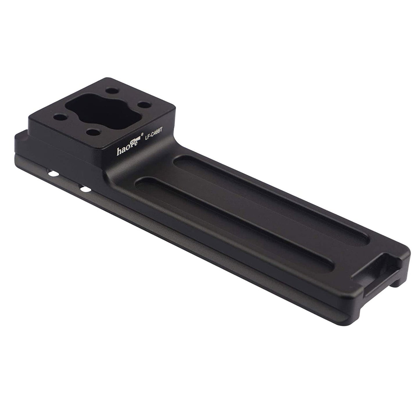 Haoge LF-C468T Low center of gravity Short version Lens replacement foot for Canon 400mm F2.8 IS/ISII/ISIII, 500mm F4.5 L, 500mm f/4 L ISII, 600mm F4 IS/ISII/ISIII, 800mm F5.6 IS Lens Arca-Swiss standard.