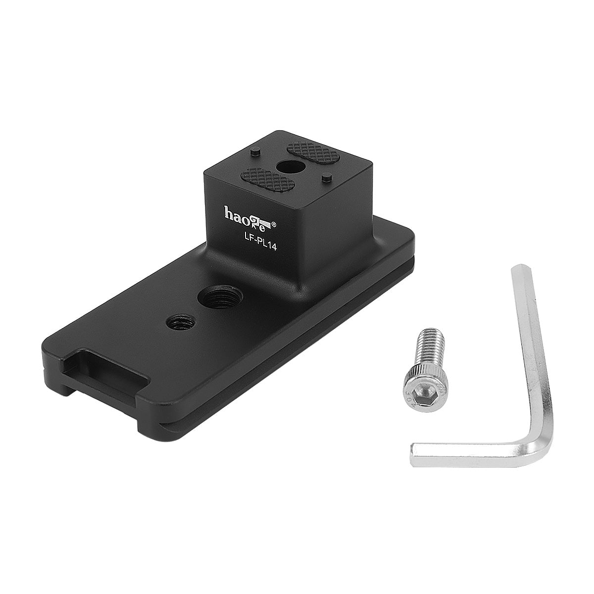 Haoge LF-PL14 Lens Collar Replacement Foot Tripod Mount Ring for Panasonic LUMIX G Leica DG Vario-Elmar 100-400mm f4.0-6.3 ASPH H-RS100400 Lens built-in Arca Swiss Quick Release Plate