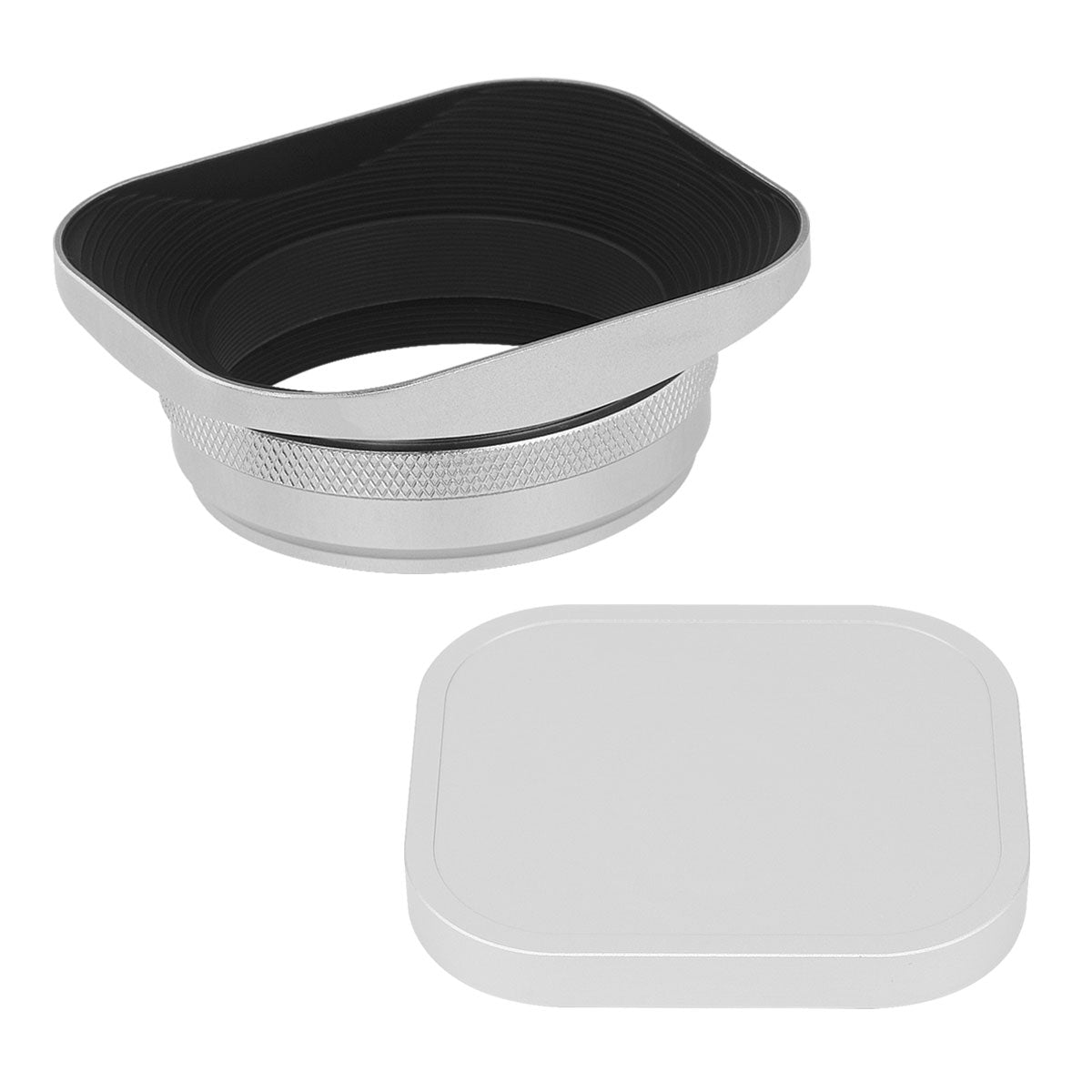 Haoge LH-EW3 Square Metal Lens Hood Shade With 49mm Haoge LH-EW3 Square Metal Lens Hood Shade With 49mm
