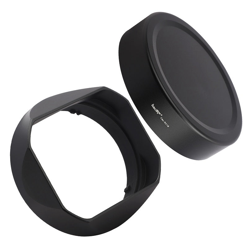 Haoge LH-RX1B Square Metal Bayonet Lens Hood Shade for Sony Cyber