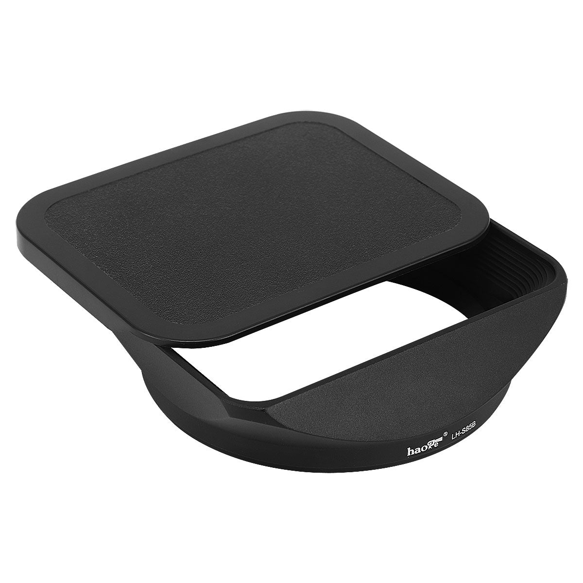 Haoge LH-S85B Bayonet Square Metal Lens Hood Shade with Cap for Sony FE 85mm F1.8 SEL85F18 Lens
