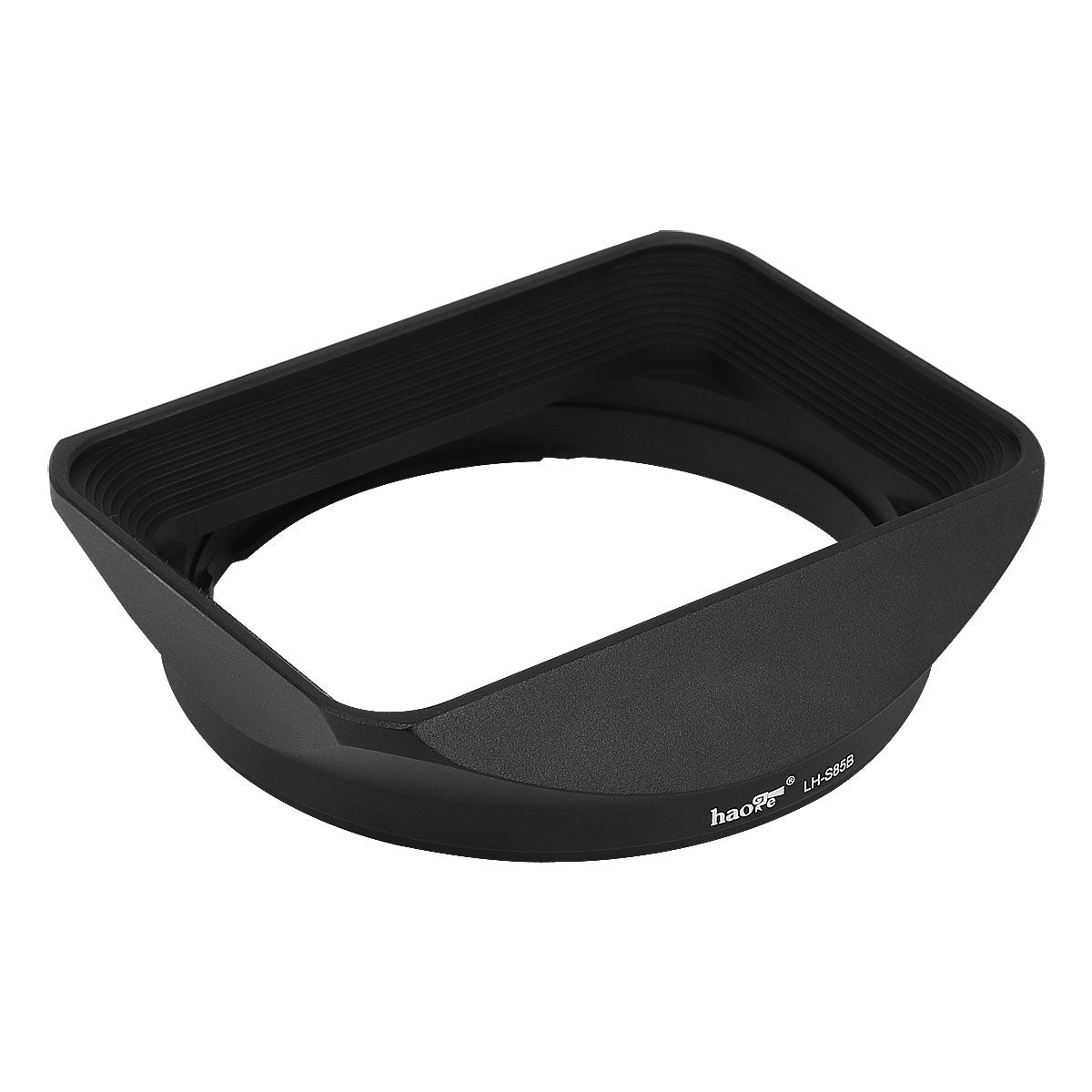 Haoge LH-S85B Bayonet Square Metal Lens Hood Shade with Cap for Sony FE 85mm F1.8 SEL85F18 Lens