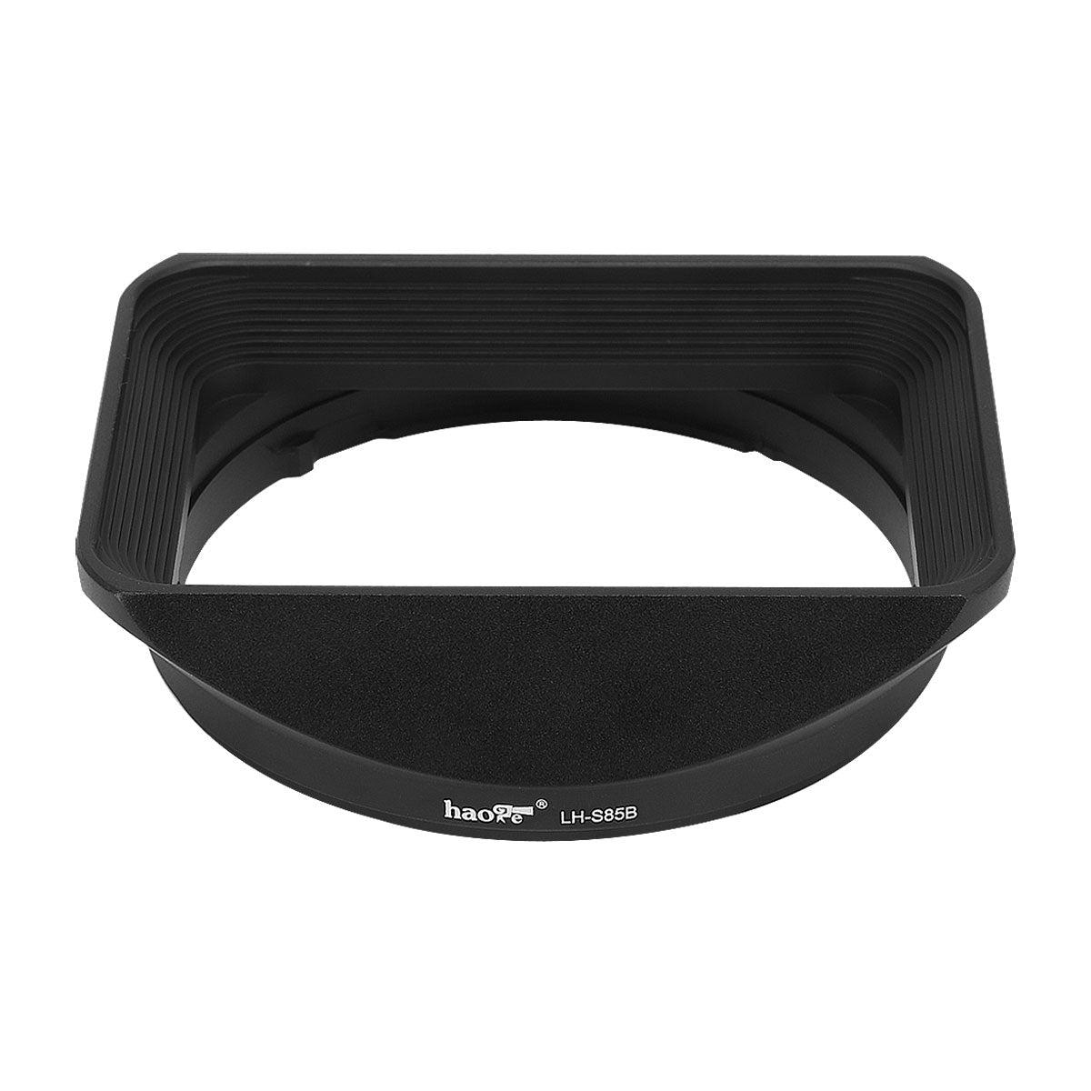 Haoge LH-S85B Bayonet Square Metal Lens Hood Shade with Cap for Sony FE 85mm F1.8 SEL85F18 Lens