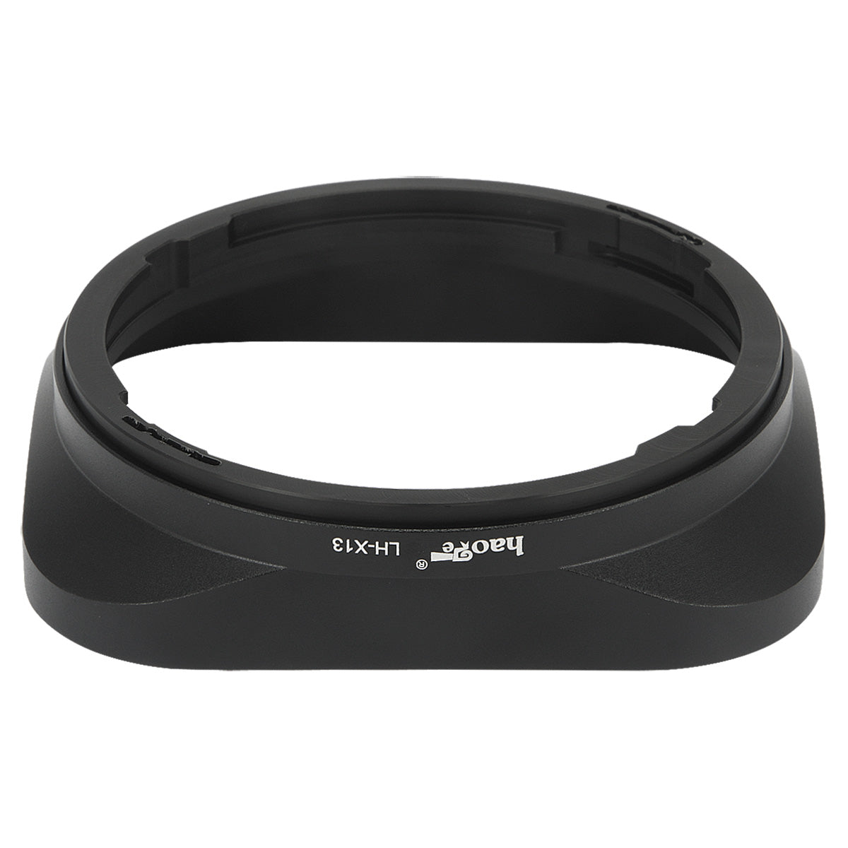 Haoge LH-X13 Bayonet Square Metal Lens Hood for Fujifilm Fuji Fujinon XF 14mm F2.8 R and XF 18-55mm F2.8-4.0 R LM OIS Lens on X-Pro2 X-Pro1 X-T2 X-T1 X-T20 X-T10 X-E2S X-A5 X-A20 X-E3 X-H1
