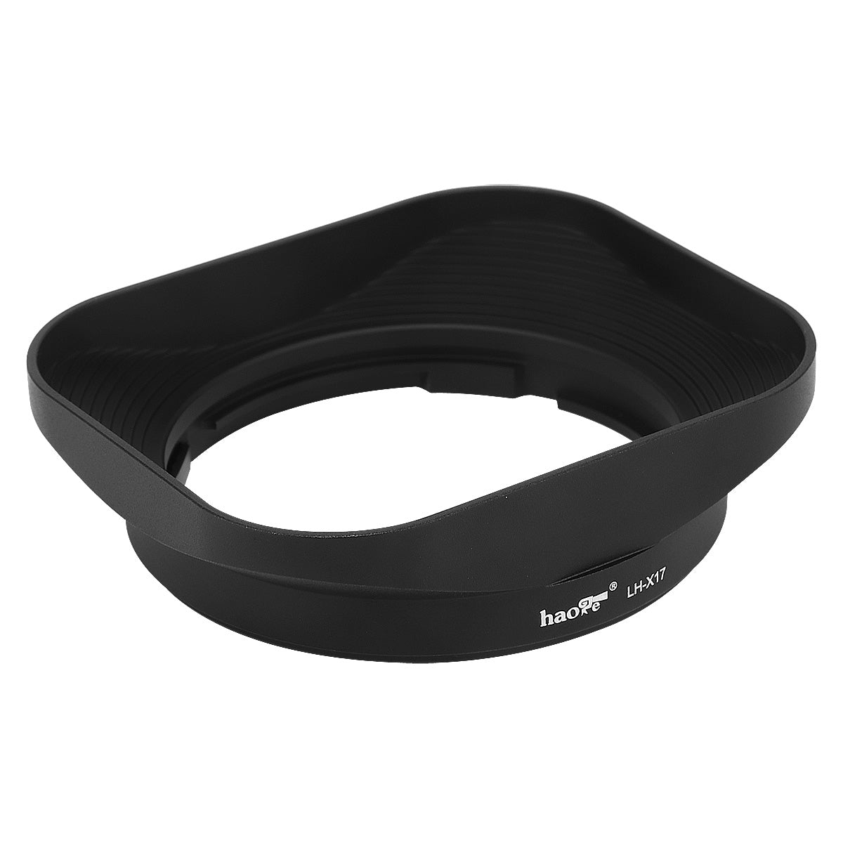 Haoge LH-X17 Bayonet Square Metal Lens Hood for Fujifilm Fuji Fujinon XF 16mm F2.8 R WR XF16mmF2.8 Lens on X-Pro2 X-Pro1 X-T2 X-T1 X-T20 X-T10 X-E2S X-A5 X-A20 X-E3 X-H1