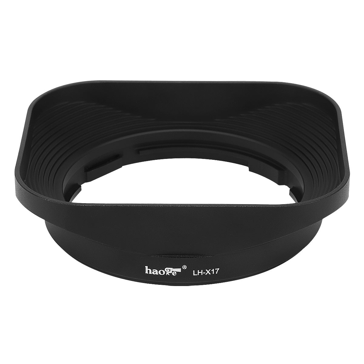 Haoge LH-X17 Bayonet Square Metal Lens Hood for Fujifilm Fuji Fujinon XF 16mm F2.8 R WR XF16mmF2.8 Lens on X-Pro2 X-Pro1 X-T2 X-T1 X-T20 X-T10 X-E2S X-A5 X-A20 X-E3 X-H1