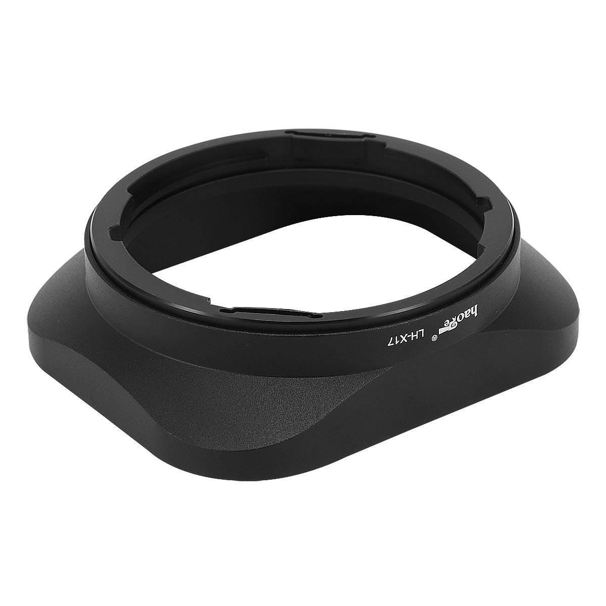 Haoge LH-X17 Bayonet Square Metal Lens Hood for Fujifilm Fuji Fujinon XF 16mm F2.8 R WR XF16mmF2.8 Lens on X-Pro2 X-Pro1 X-T2 X-T1 X-T20 X-T10 X-E2S X-A5 X-A20 X-E3 X-H1
