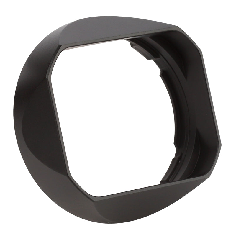 Haoge LH-X50N Bayonet Square Metal Lens Hood for Fujifilm Fuji Fujinon XF 50mm F2 R WR Lens With Metal Cap Kit on X-Pro3 X-T4 X-S10 Camera