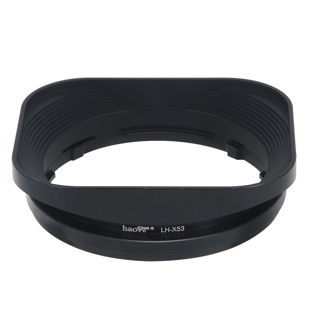 Haoge LH-X53 Square Metal Lens Hood Shade for Fujifilm Fuji Fujinon XF 35mm F1.4 R / XF35mmF1.4 R Lens