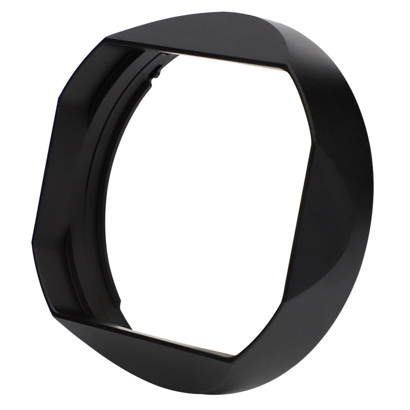 Haoge Metal Square Lens Hood Bayonet for Fujifilm XF50mm F1.0 R WR, Fuji 50mm/F1.0 Hood Shade With Metal Front Cap