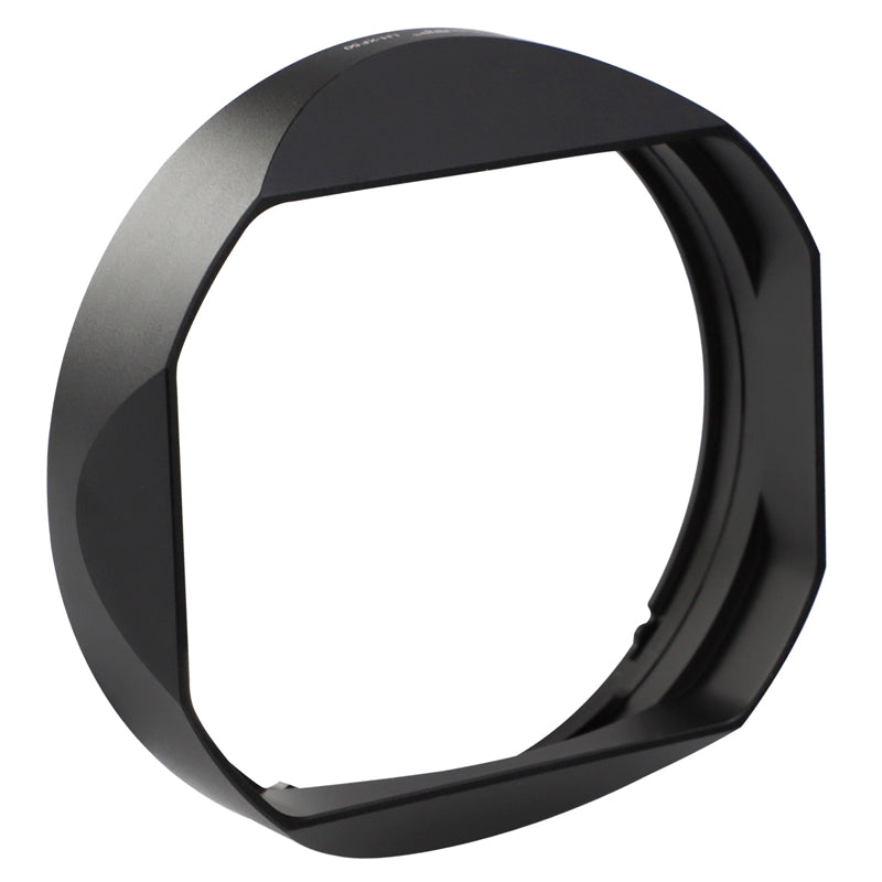 Haoge Metal Square Lens Hood Bayonet for Fujifilm XF50mm F1.0 R WR, Fuji 50mm/F1.0 Hood Shade With Metal Front Cap