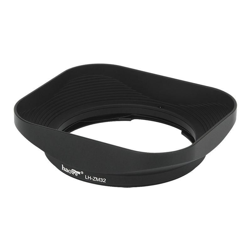 Haoge LH-ZM32 Bayonet Metal Square Lens Hood Shade Compatible with Carl Zeiss Distagon T 1.4/35 35mm f1.4 ZM Lens Black