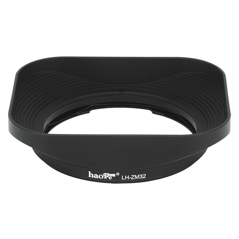 Haoge LH-ZM32 Bayonet Metal Square Lens Hood Shade Compatible with Carl Zeiss Distagon T 1.4/35 35mm f1.4 ZM Lens Black