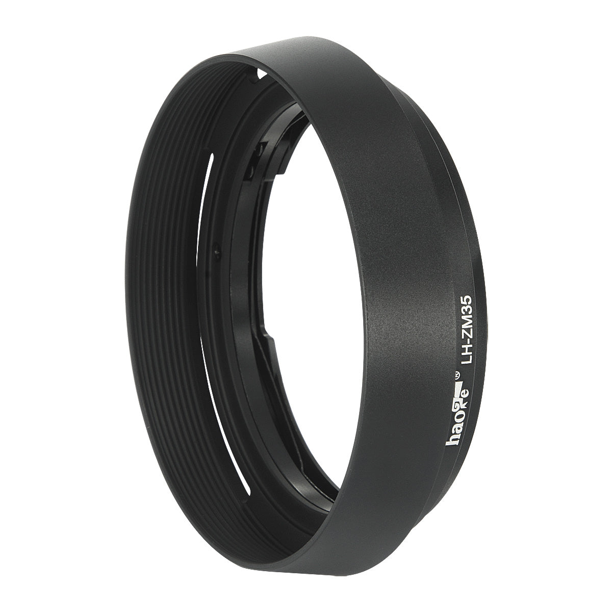 Haoge LH-ZM35 Bayonet Metal Round Lens Hood Shade Compatible with Carl Zeiss Distagon T 1.4/35 35mm f1.4 ZM Lens Black