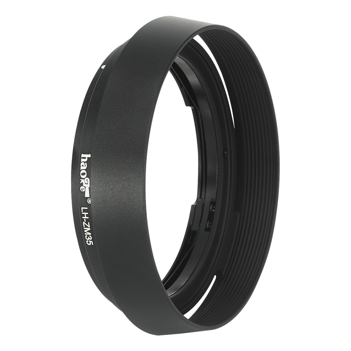 Haoge LH-ZM35 Bayonet Metal Round Lens Hood Shade Compatible with Carl Zeiss Distagon T 1.4/35 35mm f1.4 ZM Lens Black