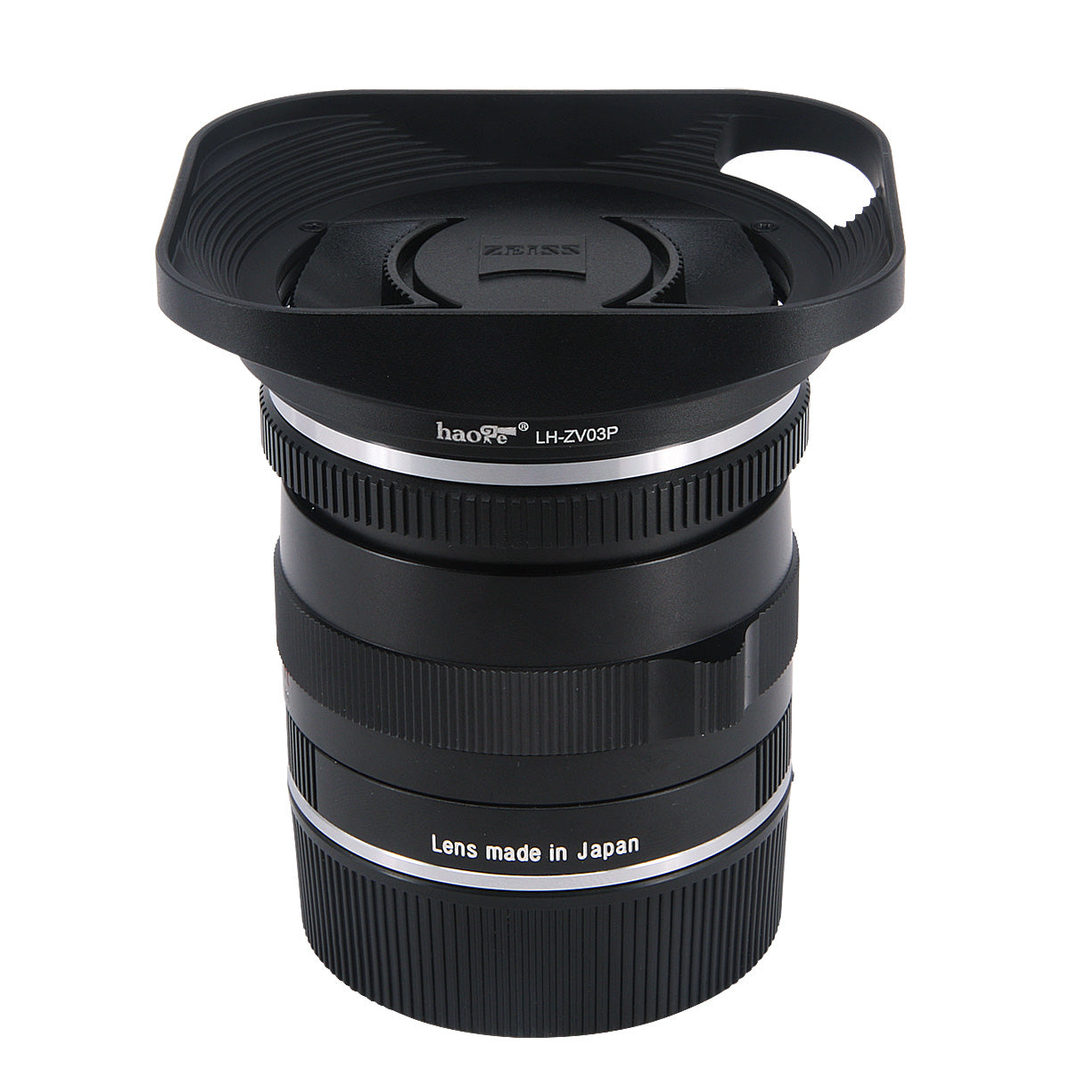 Haoge LH-ZV03P Lens Hood for Carl Zeiss Distagon T 2.8/21 21mm f2.8 ZM, C Biogon T 4.5/21 21mm f4.5 ZM, 2.8/25 25mm f2.8 ZM, 2.8/28 28mm f2.8 ZM, C Sonnar T 1.5/50 50mm f1.5 ZM Hollow Out Designed