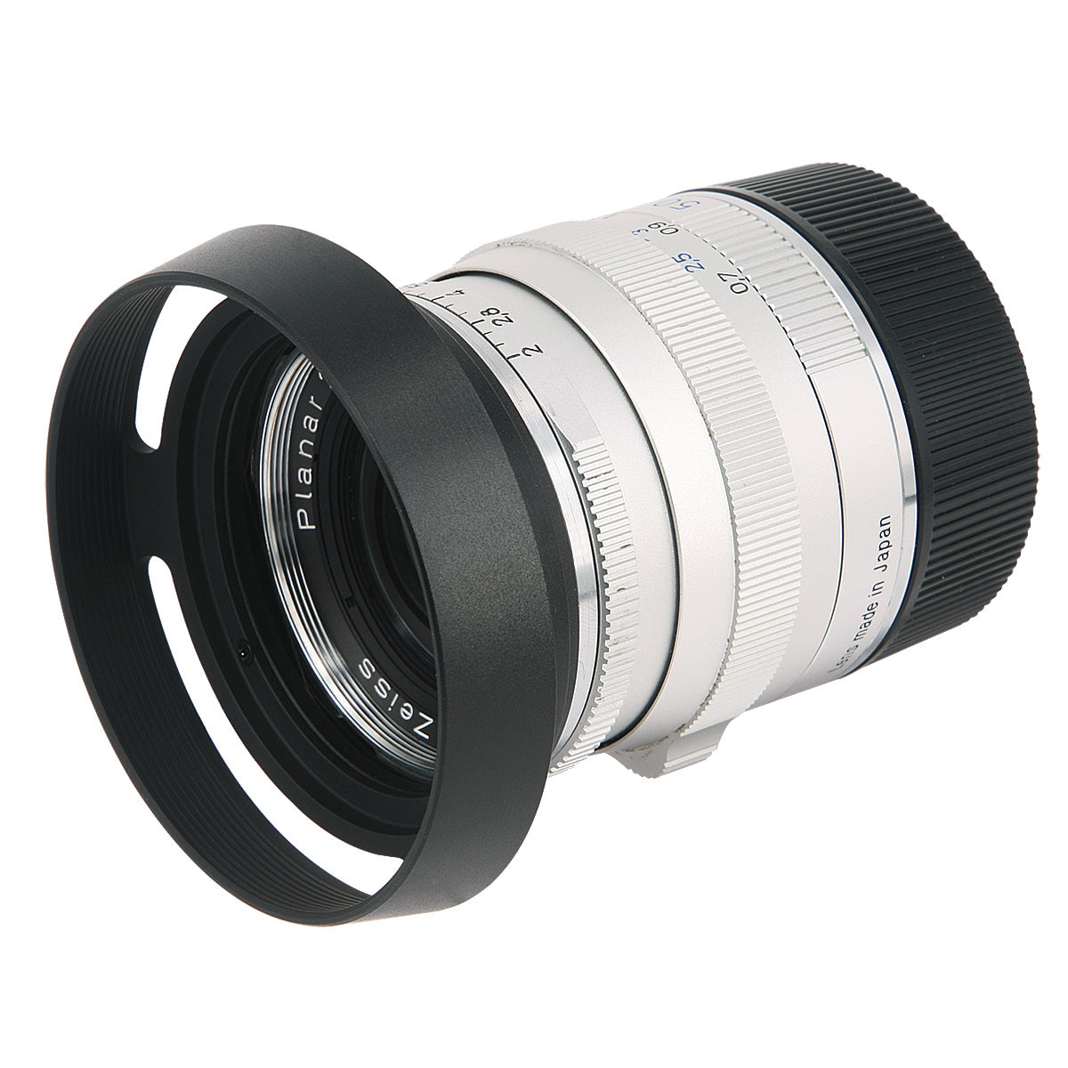 Haoge LH-ZV05 Round Metal Lens Hood for Carl Zeiss Biogon T* 2/35 35mm f2 ZM, C Biogon T* 2.8/35 35mm f2.8 ZM, Planar T* 2/50 50mm f2 ZM; Voigtlander NOKTON CLASSIC 35mm f1.4 I&II VM, 40mm f1.4 VM;50mm f/1.5 Aspherical II VM Lens