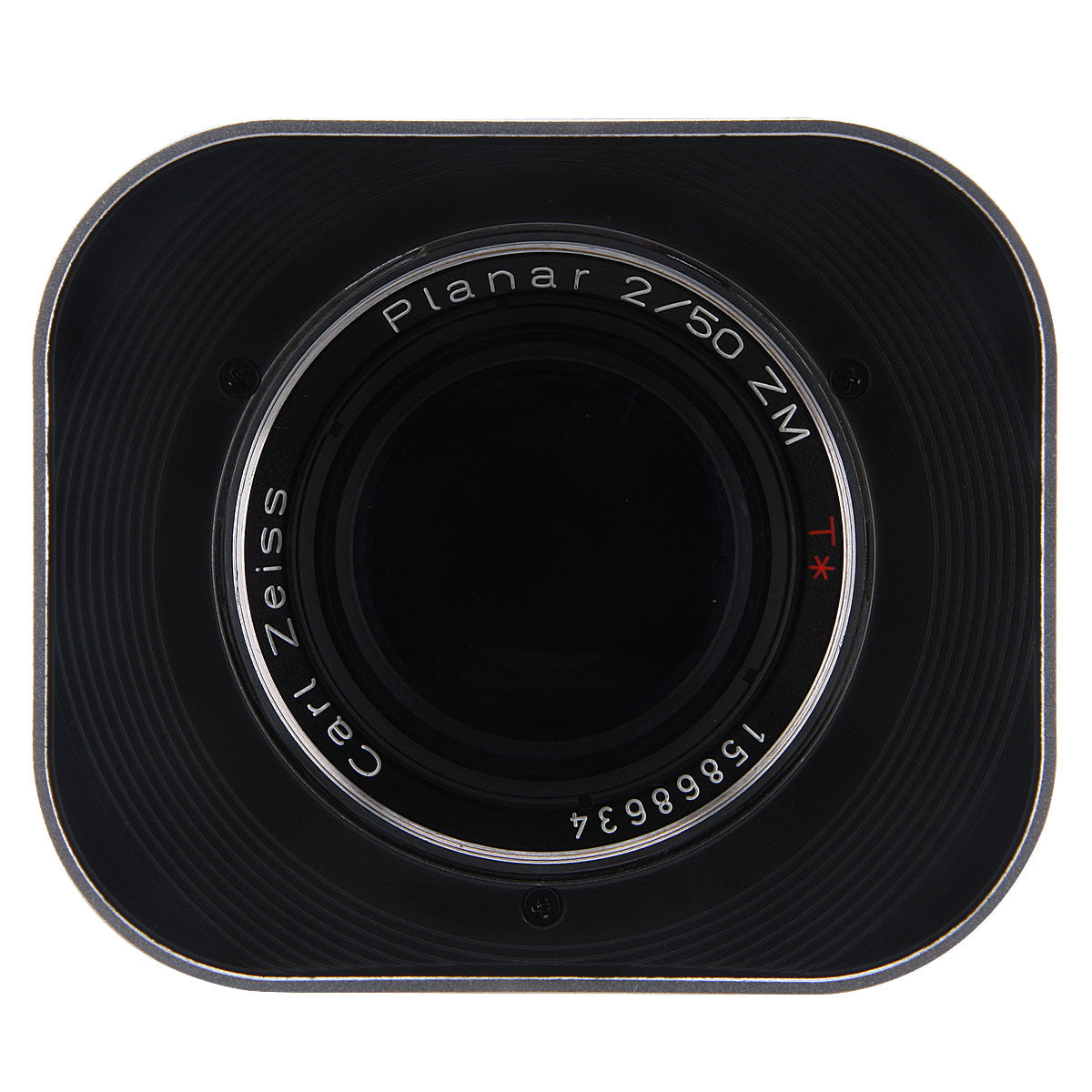 Haoge LH-ZV07 Square Metal Lens Hood for Carl Zeiss Biogon T* 2/35 35mm f2 ZM, C Biogon 2.8/35 35mm f2.8 ZM, Planar T 2/50 50mm f2 ZM; Voigtlander NOKTON CLASSIC 35mm f1.4 I&II VM, 40mm f1.4 VM;50mm f/1.5 Aspherical II VM Lens silver