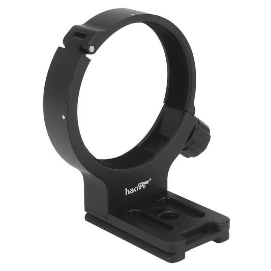 Haoge LMR-C100 Lens Collar Replacement Foot Tripod Mount Ring D for Canon EF 100mm f/2.8L Macro IS USM Lens Built-in Arca Type Quick Release Plate