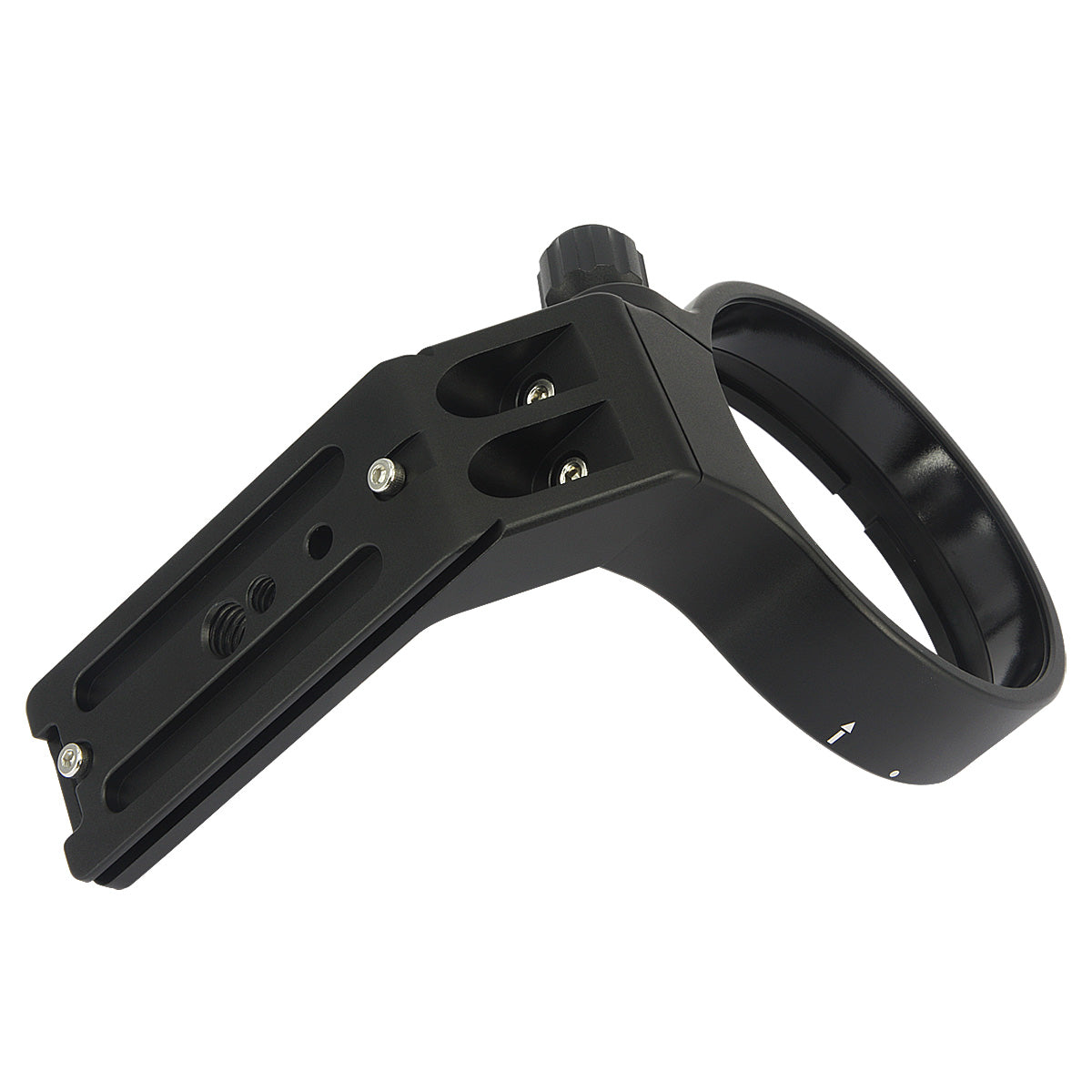 Haoge LMR-N25 Lens Collar Replacement Foot Tripod Mount Ring Stand Base for Nikon AF-S NIKKOR 200-500mm f/5.6E ED VR Lens built-in Arca Type Quick Release Plate