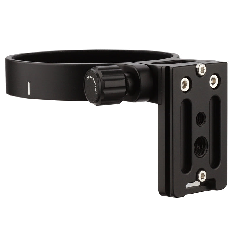 Haoge LMR-RF100 Lens Collar Tripod Mount Ring Stand Base for Canon RF100mm F2.8 L MACRO IS USM Lens Canon RF-Mount built-in Arca Type Quick Release Plate