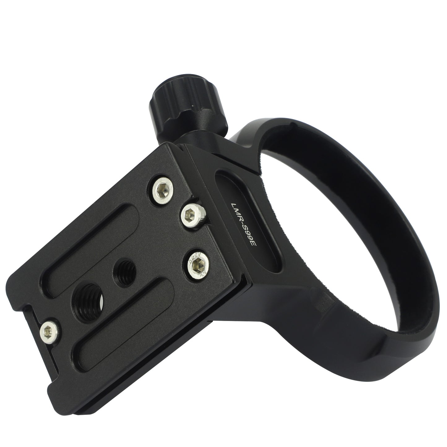 Haoge LMR-S99E Lens Collar Replacement Foot Tripod Mount Ring for Sony :FE24-240MM F3.5-6.3 OSS FE24-70MM F2.8 GM FE16-35F2.8GM FE18-105MMF4 G OSS Pz,FE-12-24MM/F4G FE24MMF1.4GM FE35MM F1.4za Lens built-in Arca Swiss Type Quick Release Plate