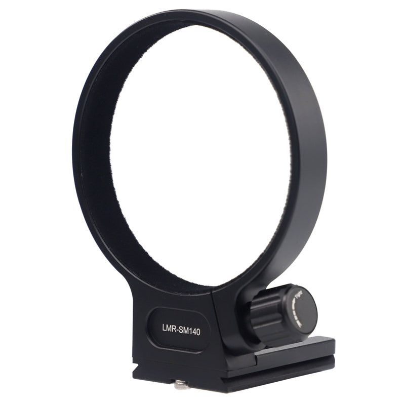 Haoge LMR-SM140 Lens Collar Replacement Foot Tripod Mount Ring Stand Base for Sigma 100-400mm f/5-6.3 DG OS HSM Lens built-in Arca Type Quick Release Plate