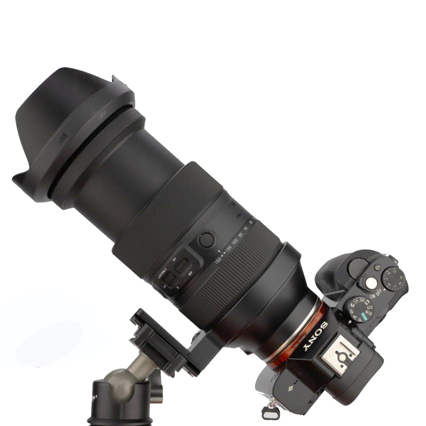 Haoge LMR-SM140 Tripod Lens Mount Ring Collar Replacement Foot Tripod Mount Ring Stand Base for Tamron 35-150mm F/2-2.8 Di III VXD A058 Lens built-in Arca Type Quick Release Plate Replace