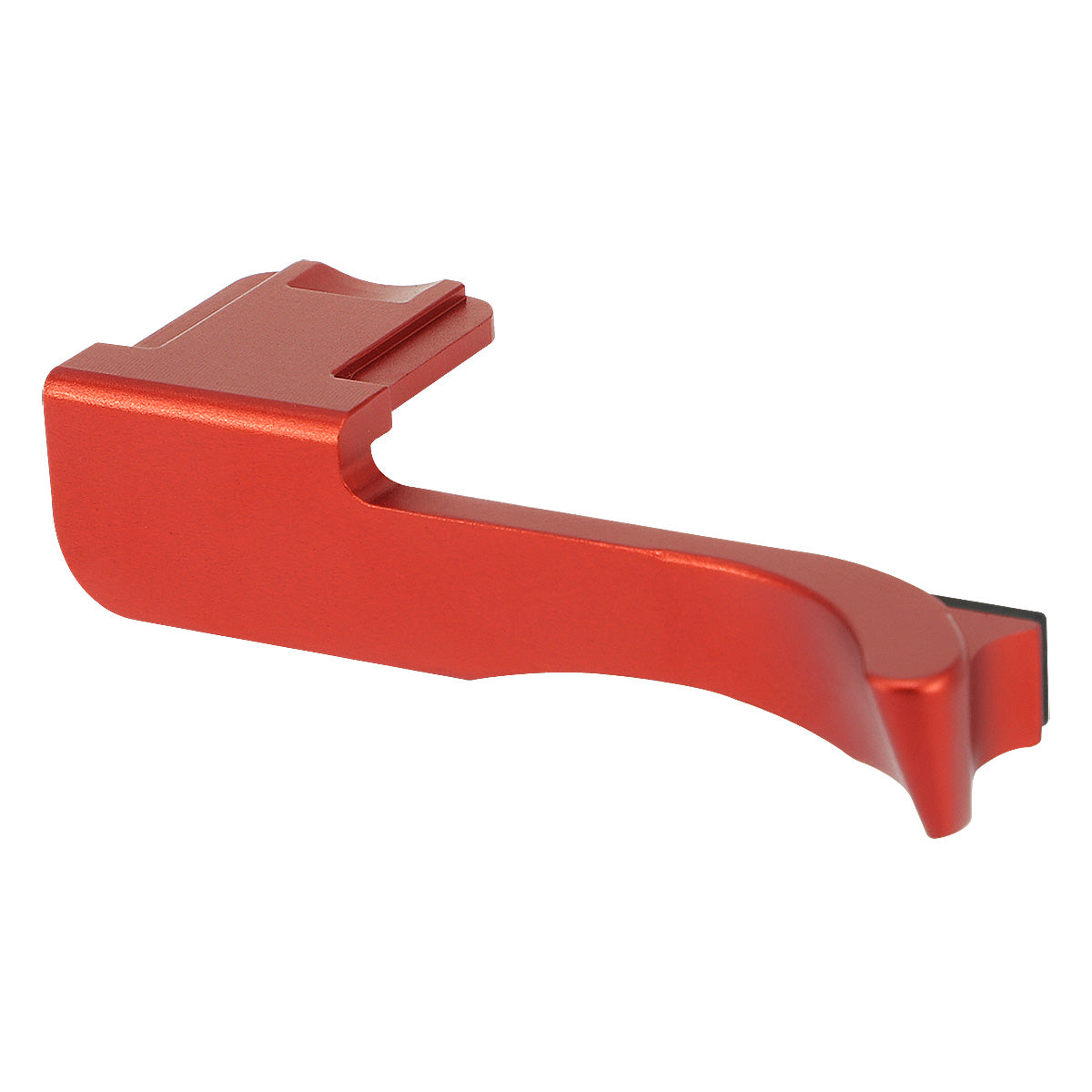 Haoge THB-CR Metal Hot Shoe Thumb Up Rest Thumbs Up Hand Grip for Leica CL Camera Red