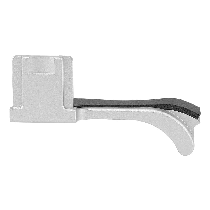 Haoge THB-M10S Metal Hot Shoe Thumb Up Rest Thumbs Up Hand Grip for Leica M10 M10-P M10P Camera Silver