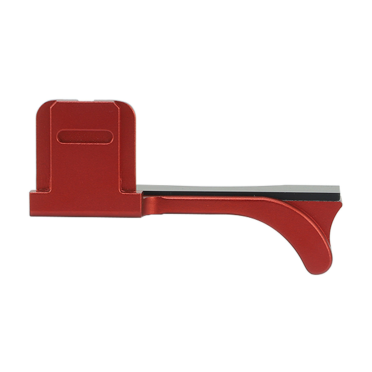 Haoge THB-M9R Metal Hot Shoe Thumb Up Rest Thumbs Up Hand Grip for Leica M8 M9 M9-P M-E M9P ME Camera Red