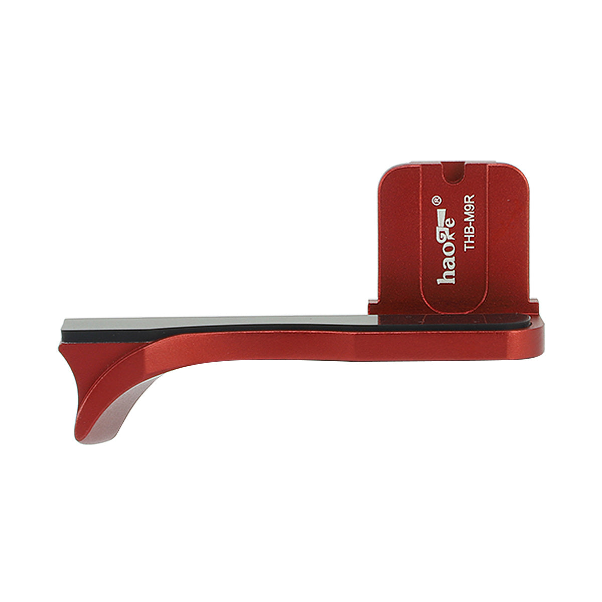 Haoge THB-M9R Metal Hot Shoe Thumb Up Rest Thumbs Up Hand Grip for Leica M8 M9 M9-P M-E M9P ME Camera Red