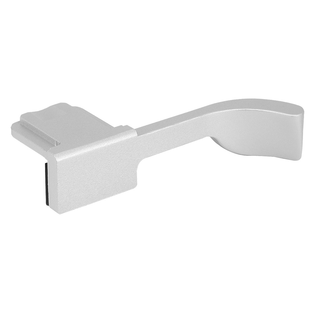 Haoge THB-QS Metal Hot Shoe Thumb Up Rest Thumbs Up Hand Grip for Leica Q2 Camera Silver