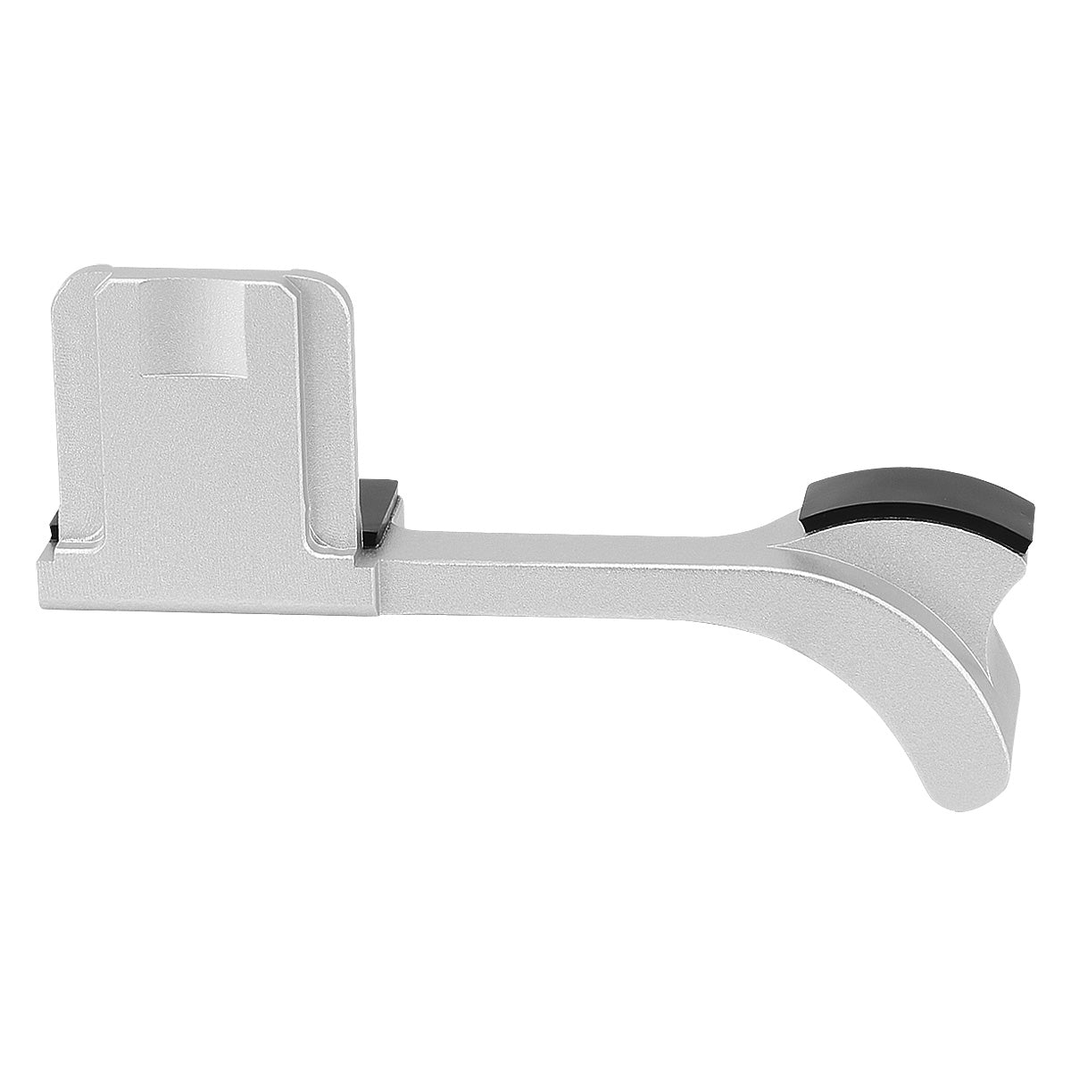 Haoge THB-QS Metal Hot Shoe Thumb Up Rest Thumbs Up Hand Grip for Leica Q2 Camera Silver