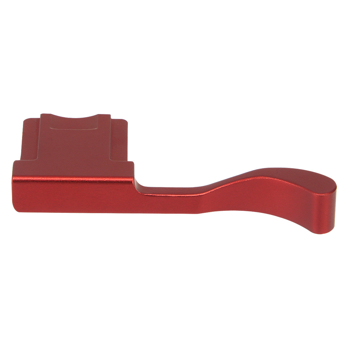 Haoge THB-XR Metal Hot Shoe Thumb Up Rest Hand Grip for Fujifilm Fuji FinePix X100F X-Pro2 XPro2 Camera Red