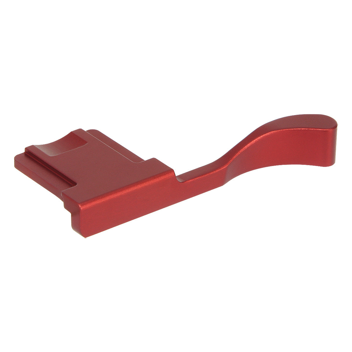 Haoge THB-XR Metal Hot Shoe Thumb Up Rest Hand Grip for Fujifilm Fuji FinePix X100F X-Pro2 XPro2 Camera Red