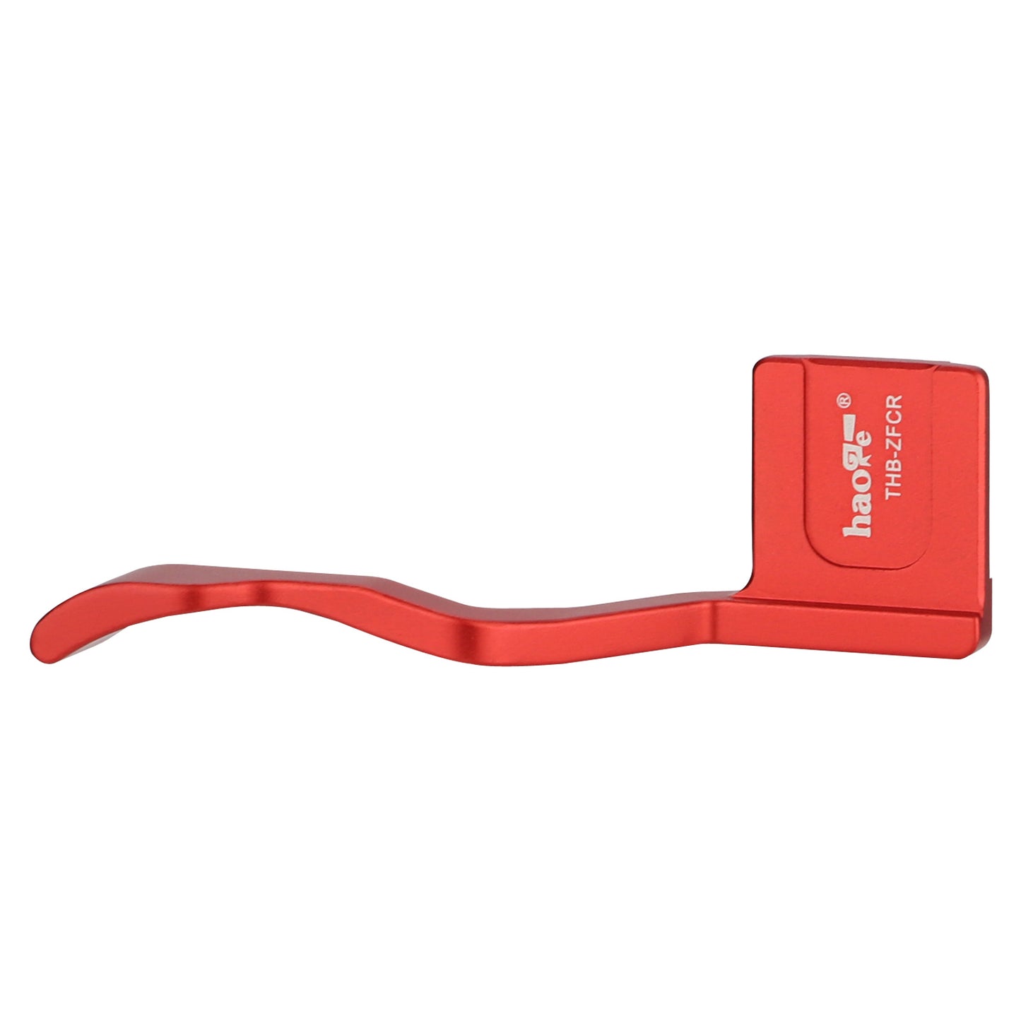 Haoge THB-ZFCR Hand Grip Metal Hot Shoe Thumb Up Rest for Nikon Z fc Camera Red