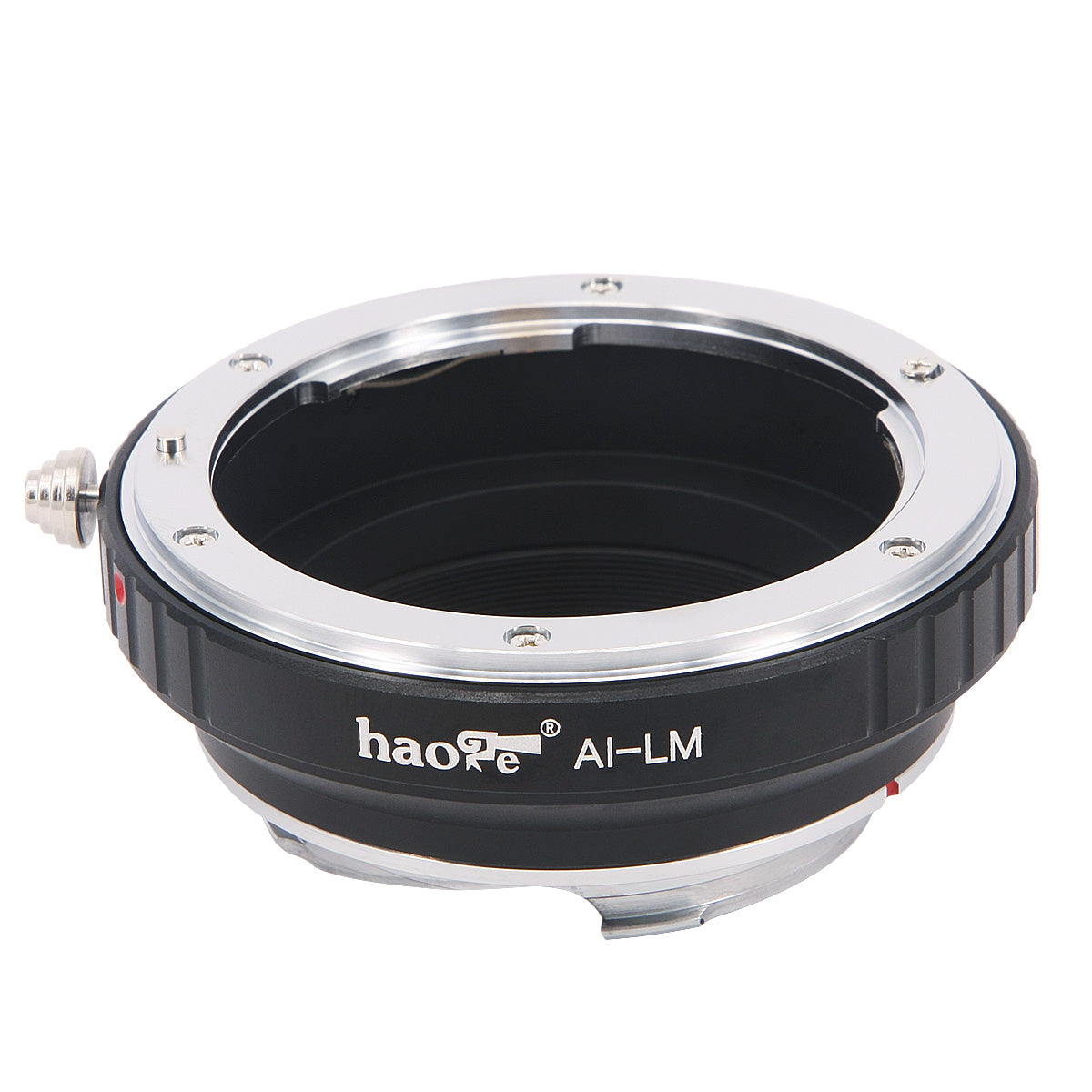 Haoge Lens Mount Adapter for Nikon Nikkor AI / AIS / D Lens to Leica M-mount Camera such as M240, M240P, M262, M3, M2, M1, M4, M5, CL, M6, MP, M7, M8, M9, M9-P, M Monochrom, M-E, M, M-P, M10, M-A