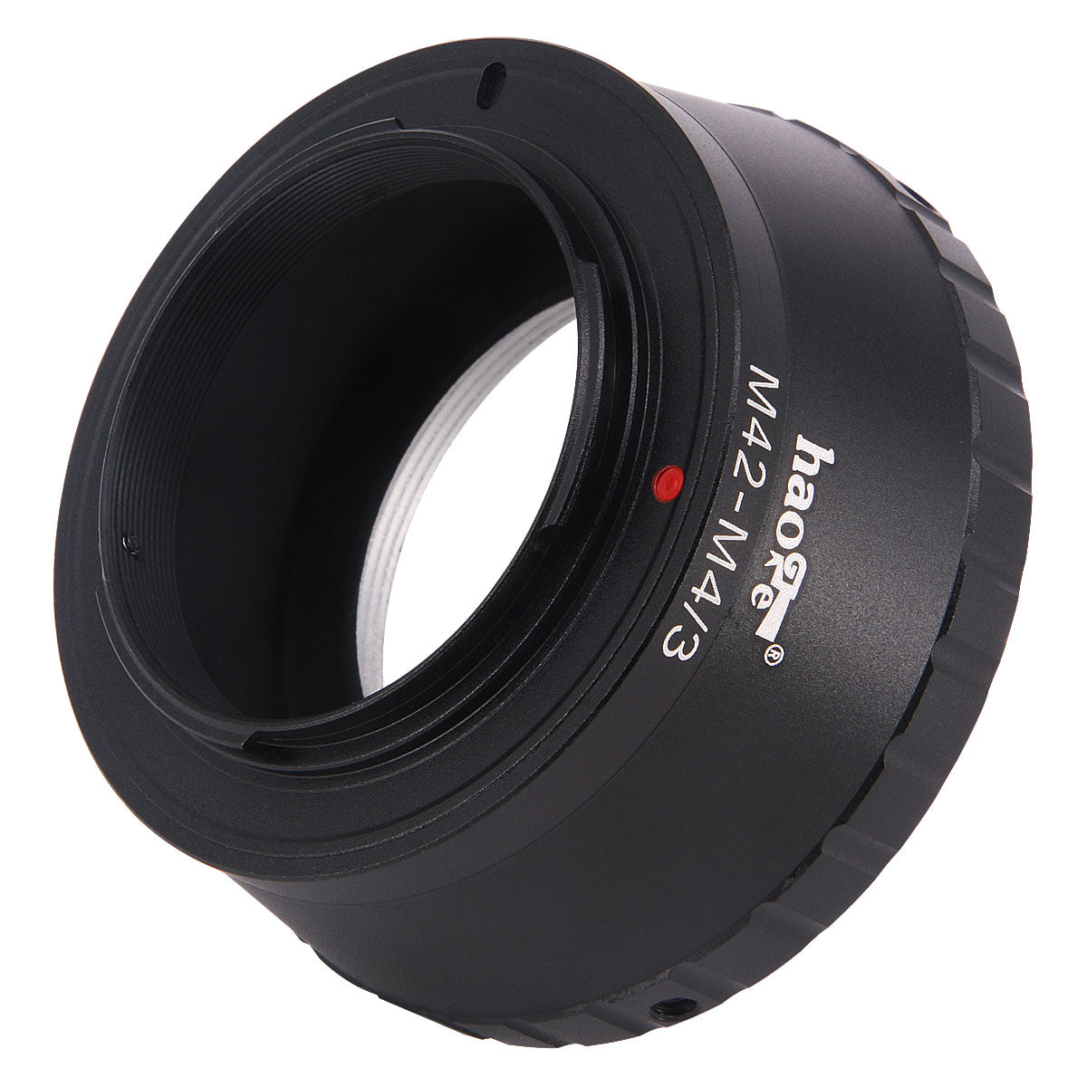 Haoge Manual Lens Mount Adapter for 42mm M42 Mount Lens to Olympus and Panasonic Micro Four Thirds MFT M4/3 M43 Mount Camera