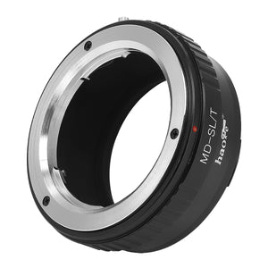 Haoge Manual Lens Mount Adapter for Minolta MD Lens to Leica L Mount Camera Such as T, Typ 701, Typ701, TL, TL2, CL (2017), SL, Typ 601, Typ601, Panasonic S1 / S1R