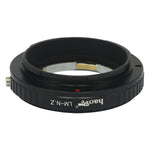 Load image into Gallery viewer, Haoge Manual Lens Mount Adapter for Leica M LM, Zeiss ZM, Voigtlander VM Lens  to Nikon Z Mount Camera Such as Z6 Z7
