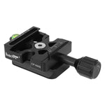 Load image into Gallery viewer, Haoge CP-MAS Quick Release Clamp with RC4 / 400PL Base Adapter Convertor for Manfrotto RC4 System to Arca-Swiss Compatible, Fit 400PL / 405 / 410 / RC4
