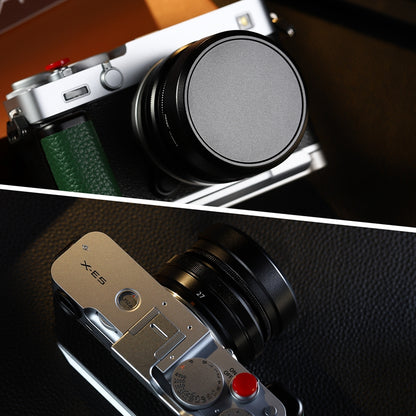 Haoge 49mm Square Metal Lens Hood for Voigtlander APO-LANTHAR 28mm F2 Aspherical for Leica VM and Sony E-mount Lens 28F2AA