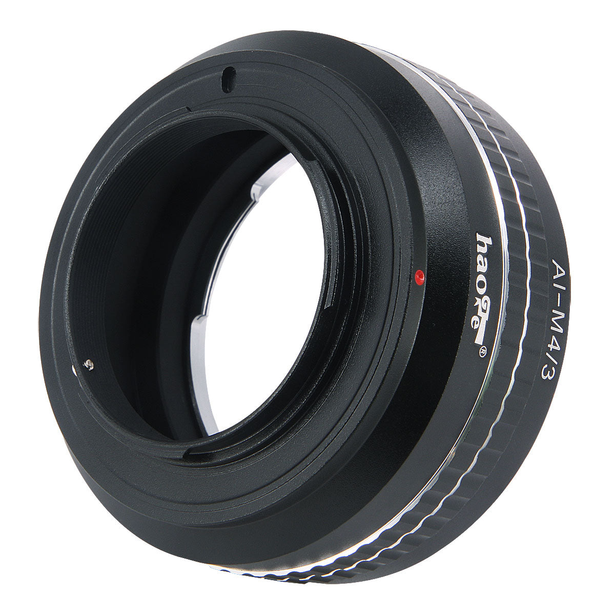 Haoge Manual Lens Mount Adapter for Nikon Nikkor F/AI/AIS/D Mount Lens to Olympus and Panasonic Micro Four Thirds MFT M4/3 M43 Mount Camera