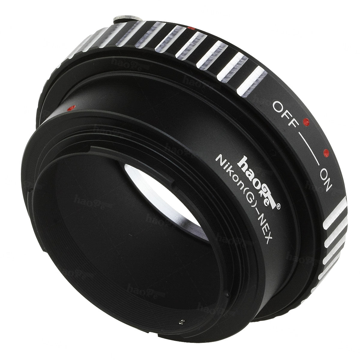 Haoge Lens Mount Adapter for Nikon G/F/AI/AIS/D Mount Lens to Sony E-mount NEX Camera such as NEX-3, NEX-5, NEX-5N, NEX-7, NEX-7N, NEX-C3, NEX-F3, a6300, a6000, a5000, a3500, a3000, NEX-VG10, VG20